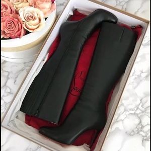 COPY - Christian Louboutin black leather boots